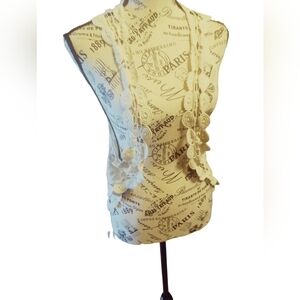 - COWgirl up crocheted vest
